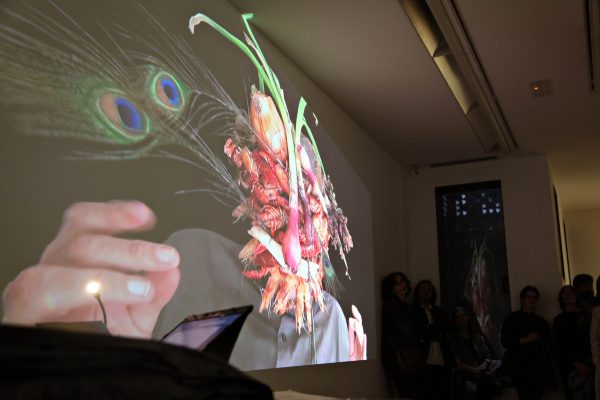 23 What! Art though like the Adder waxen and deaf_ Rafael Perez Hernando Gallery Madrid Video Instalaltion in two channels